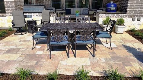 You may ask yourself how much does scotts lawn service cost and what's included in the care plan. How Much Does Stone Patio Installation Cost | Travertine, Paver, Concrete