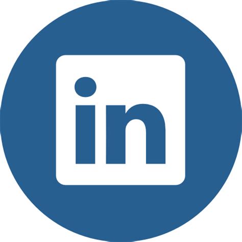 Linkedin Circle Logo Logodix