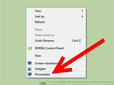 How To Remove A Background From The Desktop Background List Windows