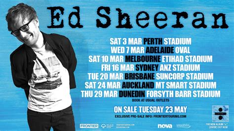 Tickets to the highly anticipated concert in kuala lumpur went on sale this morning on 15 may 2017, 10am via prworldwidelive.com and. Ed Sheeran Tour Dates TODAY Extras 2017, Exclusive Content