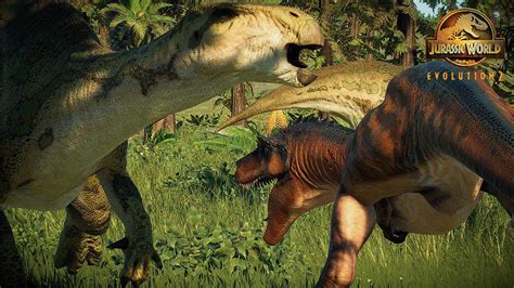 Megalosaurus Vs Iguanodon Jurassic World Evolution 2 Youtube