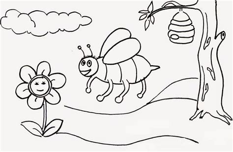 Download gambar 16 contoh sketsa gambar bunga sederhana gambar via gambar.co.id. Lembar untuk Belajar mewarnai untuk anak tema hewan hewan | Gisela Swastika