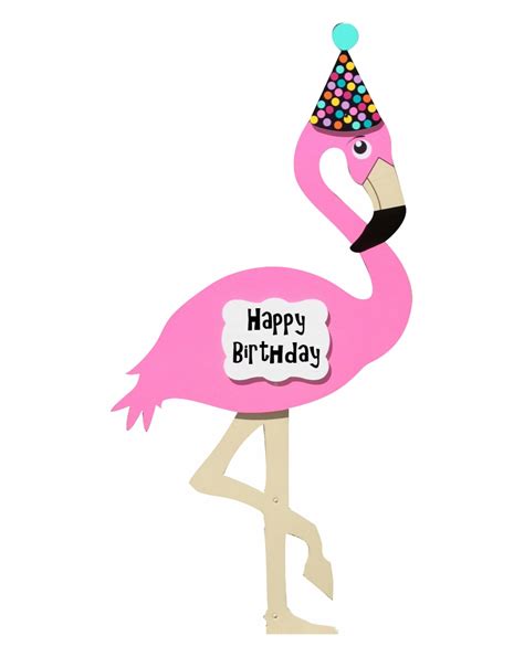 Download High Quality Flamingo Clip Art Birthday Transparent Png Images