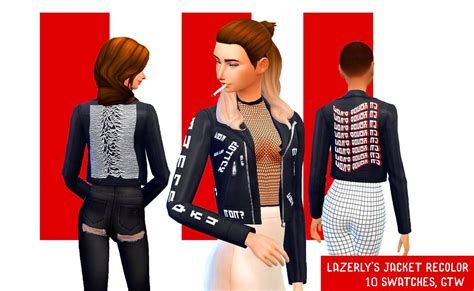 Lazerly “ Lazerlys Jacket Recolor 10 Swatches Required Gtw Mesh