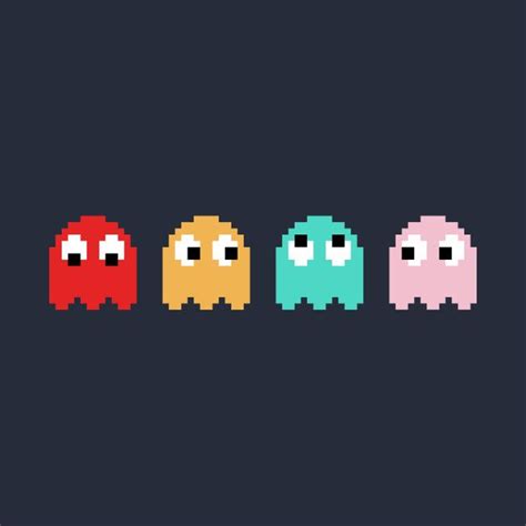 Pacman Ghosts By Seingalad Pacman Ghost Apple Watch Wallpaper Pacman