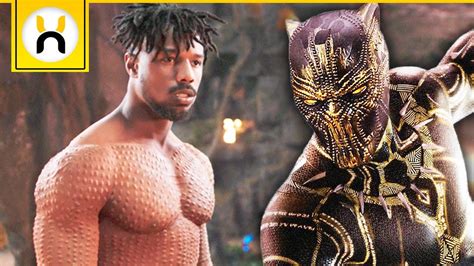Killmongers Wakandan Origins And Scars Explained Black Panther Youtube