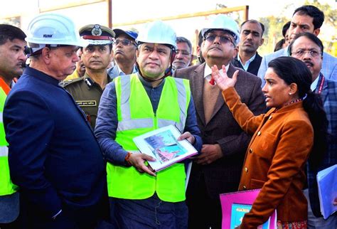 Railway Minister Ashwini Vaishnaw Inspects The Redevelopment Work At