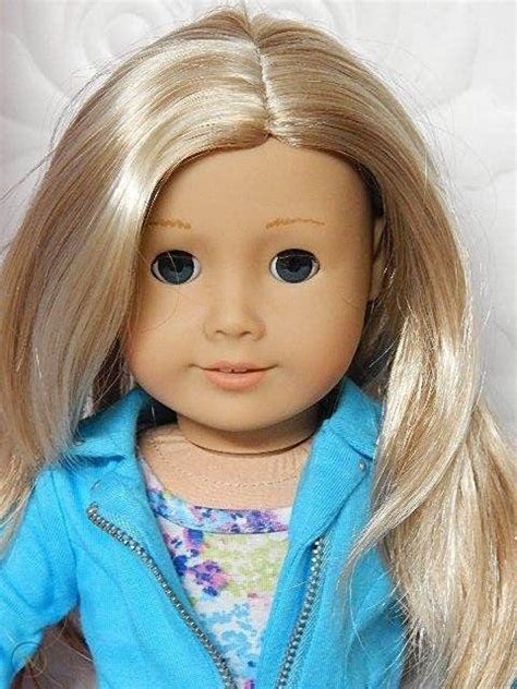 American Girl Truly Me Doll 27 Blue Eyes Blonde Hair With Box