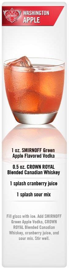 You just mix one shot of crown apple with some lemonade and you make. 58 best images about Weekend Drinks on Pinterest