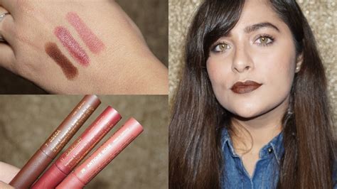 Miss Claire Soft Matte Lipsticks Matte Lipsticks Under Rs 325 Swatches And Review Youtube