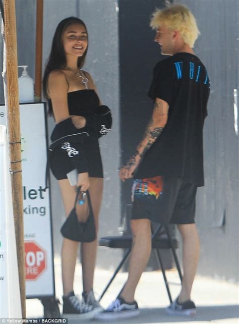 Madison Beer Shares A Laugh With Mystery Man Weeks After She Fight