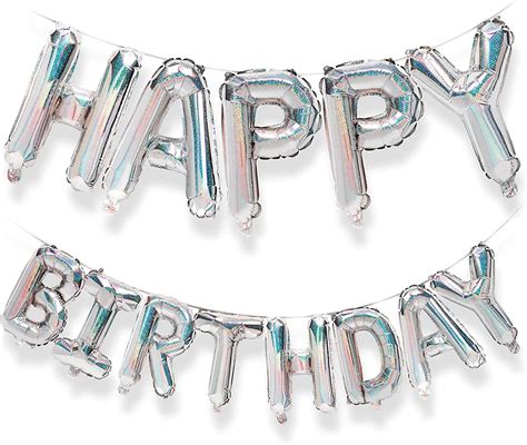 ⭐ Perfect Party Decoration Hang These Giant Foil Happy Birthday
