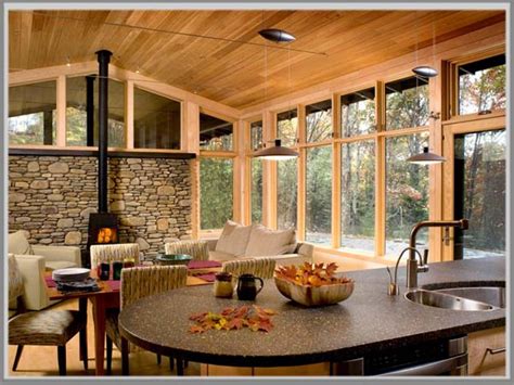 desain interior kayu modern  mewah