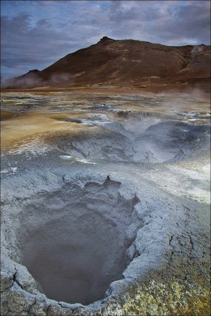 Namafjall Hverir Geothermal Area Myvatn Iceland Iceland Iceland