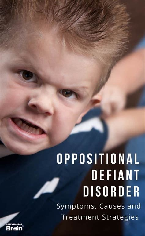 Oppositional Defiant Disorder Strategies How To Discipline A Child