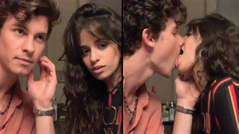 shawn mendes and camila cabello share wild make out video on instagram popbuzz