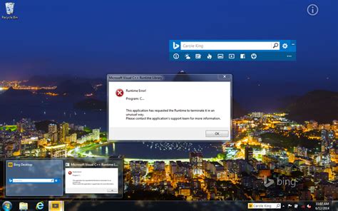 Bing Desktop Installation Bingdesktopexe 134720 Appcrash Microsoft Community