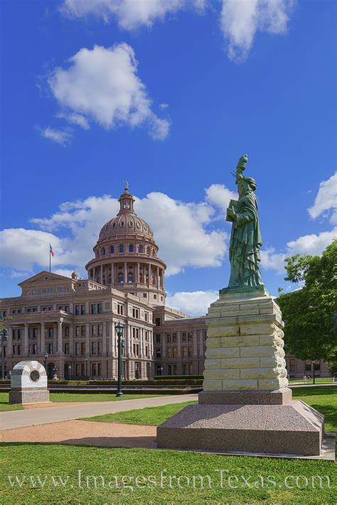 Statue Of Liberty 3 Texas State Capitol Austin Texas Images From