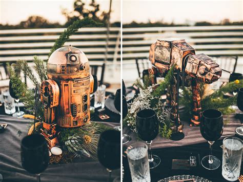 One With The Force An Out Of This World Star Wars Themed Wedding