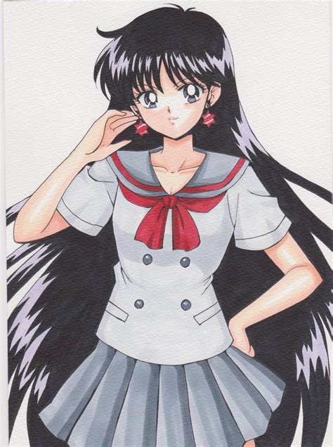 Rei Hino Sailor Mars School Girl Outfit Sailor Moon Girls Sailor Moon Manga Sailor Saturn
