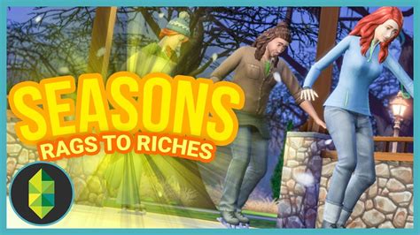 Finally Skating Part 29 Rags To Riches Sims 4 Seasons Youtube