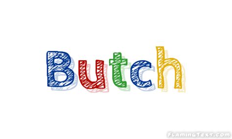 Butch Logo Free Name Design Tool From Flaming Text
