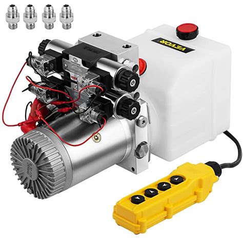 Buy Happybuy Hydraulic Pump Double Acting Hydraulic Power Unit Double