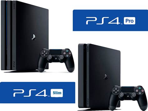 What Are The Differences Between The Ps4 Slim And The Ps4 Pro Console