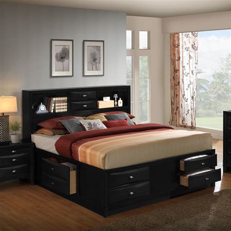 Maybe you would like to learn more about one of these? Roundhill Furniture Blemerey Platform 6 Piece Bedroom Set ...