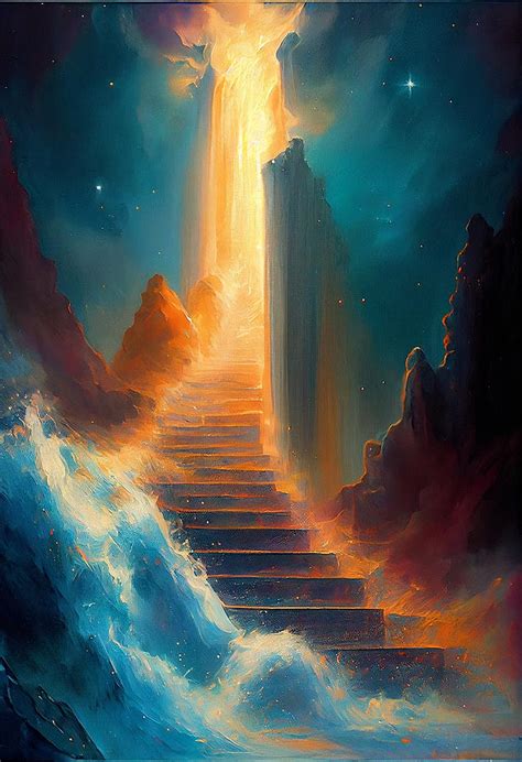 Stairway To Heaven Mixed Media By Sampadart Gallery Pixels