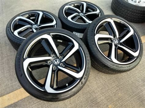 Check spelling or type a new query. 19" Honda Accord Sport 2019 OEM Black and Machined wheels
