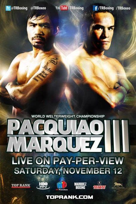 Official Poster Pacquiao Vs Marquez Iii Superfights