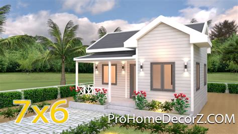 Best Tiny Houses 7x6 Cross Gable Roof Pro Home Decorz
