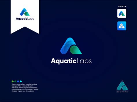 Aquaticlab Logo By Isnain On Dribbble