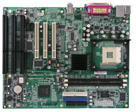 Mb800v Atx Industrial Motherboard With Socket 478 For Pentium 4