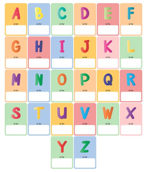 Free Printable Alphabet Book