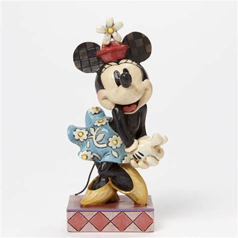 Jim Shore Minnie Mouse Figurine Pose Perfect Sweetheart 4045246 Disney