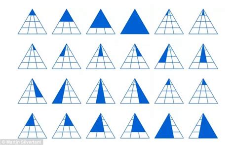 How Many Triangles Can You See Daily Mail Online