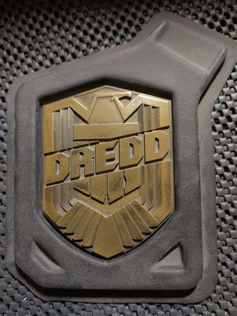 Judge Dredd Badge Etsy