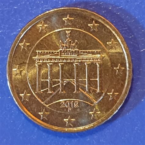 10 Euro Centi 2019 F Euro 2002 Prezent Germania Monedă 48115