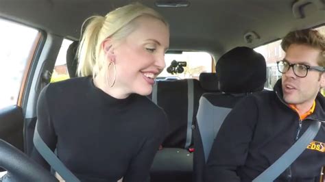 Fake Driving Babe Lesson Ends In Suprise YouTube