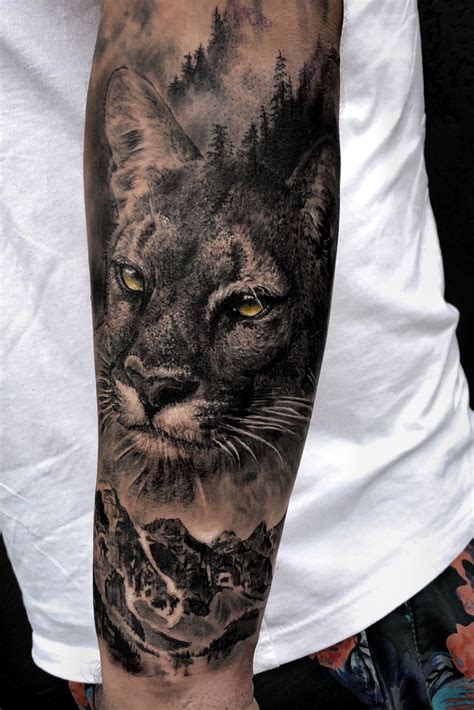 Details 70 Mountain Lion Tattoo Ineteachers