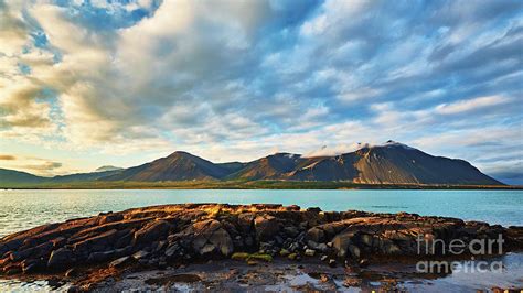 Hafnarfjall Borganes Iceland Photograph By Mark Bangert Fine Art