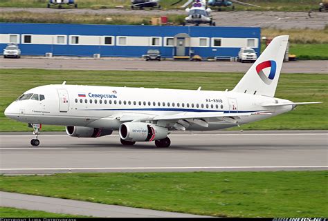 Sukhoi Ssj 100 95b Superjet 100 Rrj 95b Severstal Aviation Photo