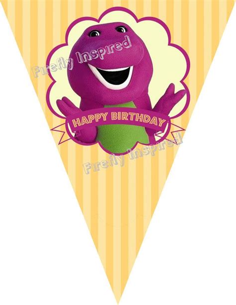 Barney And Friends Diy Party Design Printables By Fireflyinspired 2500
