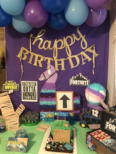 Pin By Hemimacktruck On Fortnite Battle Royale Boy Birthday Party