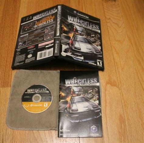 Wreckless The Yakuza Missions Nintendo Gamecube 2002 Gc Cib Disc