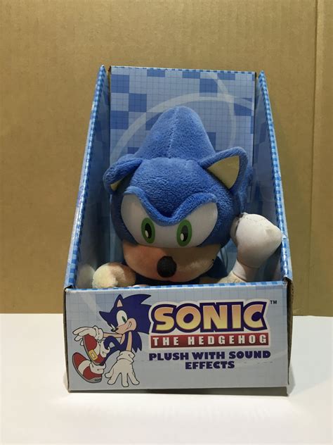 Sonic The Hedgehog Plush With Sound Effects Underground Toys Sega