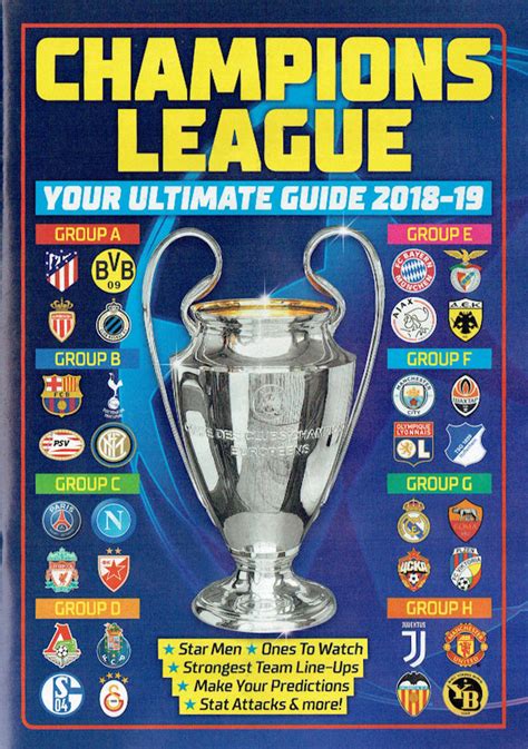 Football Cartophilic Info Exchange Match Magazine Champions League