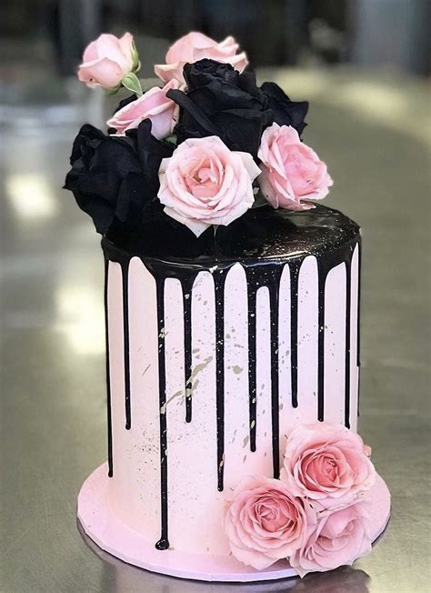 Pin By Ixtab Ixtab On Beautiful Cakes Pink Birthday Cakes Cake Drip Cakes